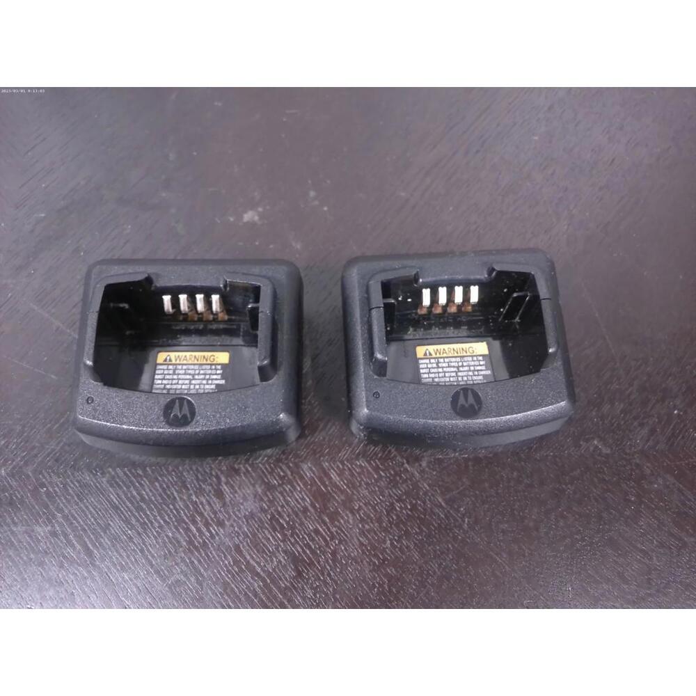 Lot 2 Motorola RLN6175A Replacement Charging Tray for CP110 and RDX Series